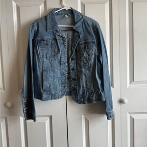 St. John's Bay Blue Jean Jacket Classic Style